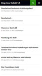 Mobile Screenshot of blog-tour-bds2014.de